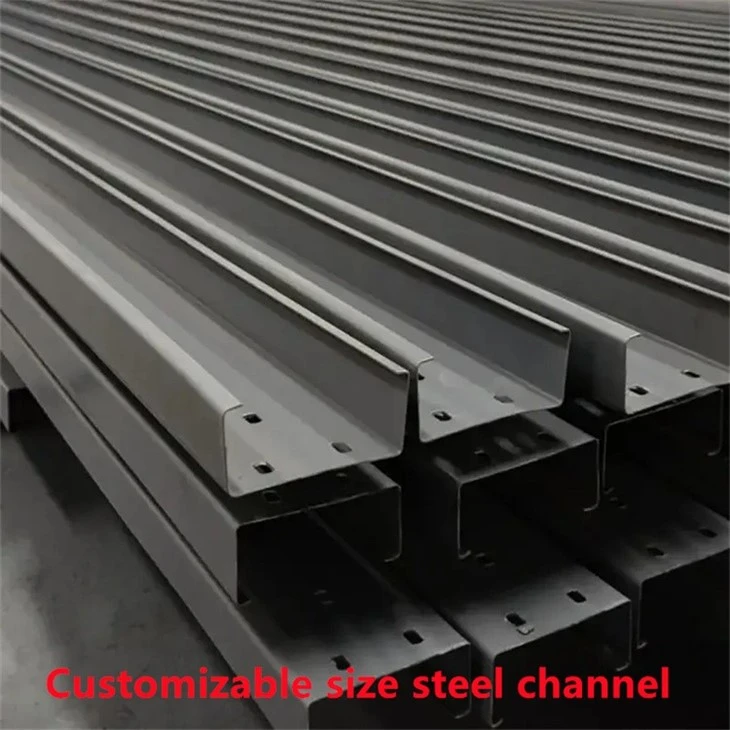 A36 ST37 C Channel Steel Sizes
